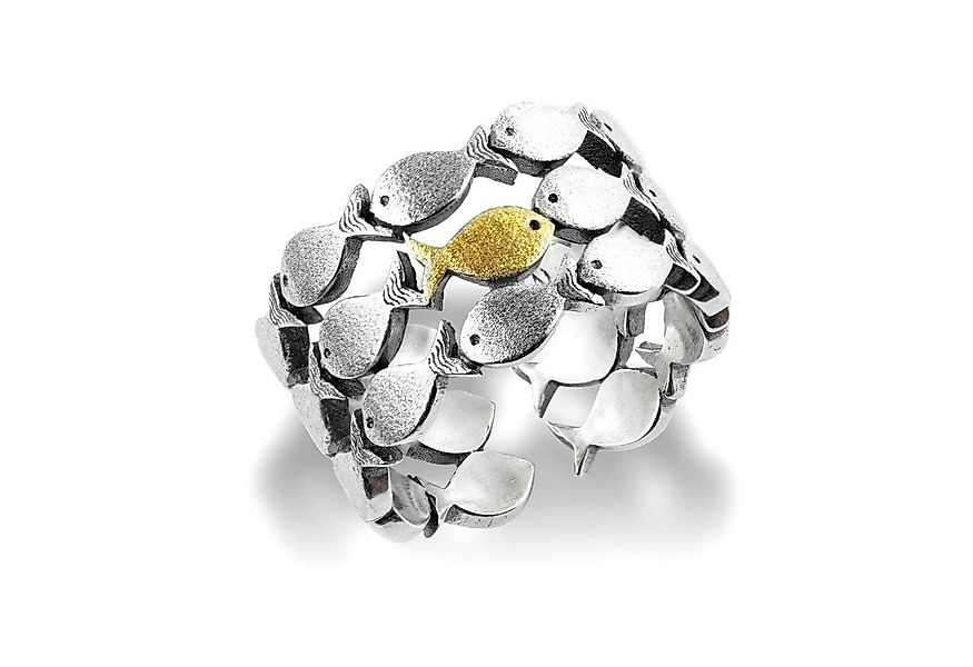 Villa Sorgenfrei Schmuckmanufaktur Silberring Gegen den Strom Ring 925 Silb günstig online kaufen