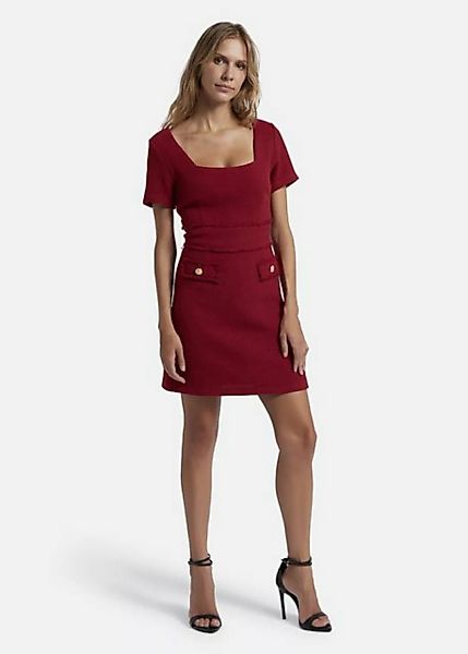 Nicowa A-Linien-Kleid VANTREA aus italienischem Boucle-Stoff günstig online kaufen