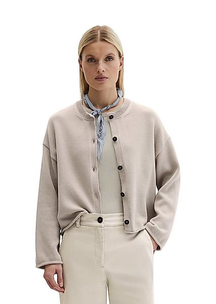 Marc O'Polo Strickjacke softe Qualität, Oversize, mit Rollsäumen günstig online kaufen