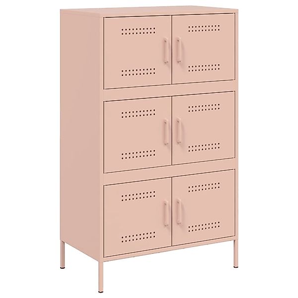 vidaXL Highboard Rosa 68x39x113 cm Stahl 842959 günstig online kaufen