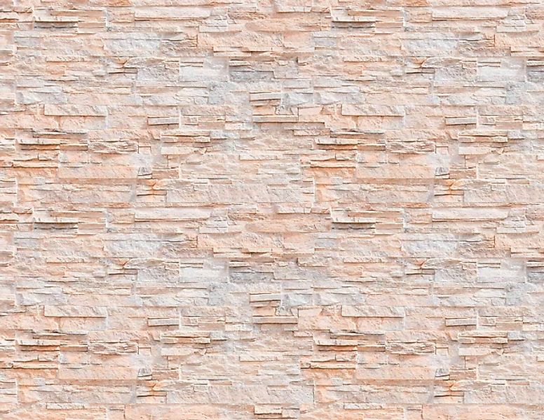 living walls Fototapete »Naturstein Steinmauer« Motiv   abstrakt   naturali günstig online kaufen