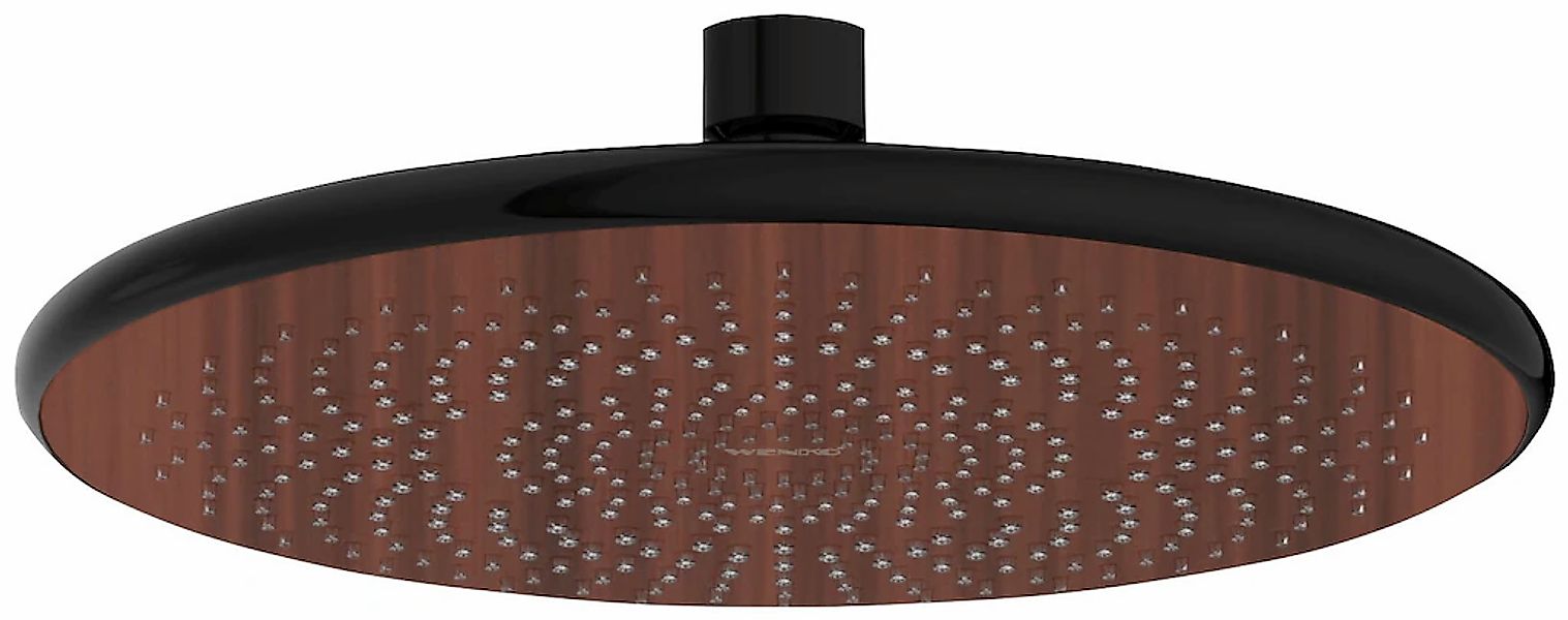 WENKO Regenduschkopf "Watersaving" 1 Stk. tlg. Wood, Ø 22,5 cm günstig online kaufen