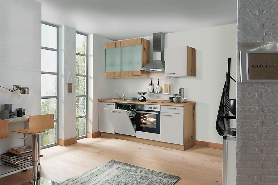 KOCHSTATION Küchenzeile ""KS-Trea", wahlw. mit E-Geräten & Geschirrspüler" günstig online kaufen