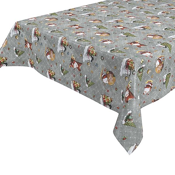 Beautex Tischdecke Wachstuchtischdecke abwischbar Tischdecke RUND günstig online kaufen