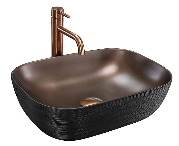 GTM Design Aufsatzwaschbecken Matt Modern Waschbecken günstig online kaufen