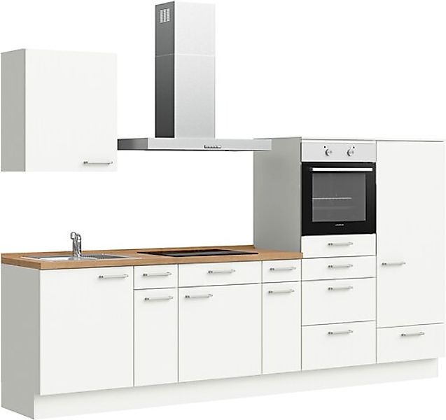 nobilia® Küchenzeile »"Touch I"«, vormontiert, Ausrichtung wählbar, Breite günstig online kaufen