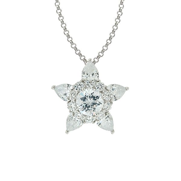 Kettenanhänger Astera aus 925 Sterling Silber Schmuck für Damen Friends günstig online kaufen