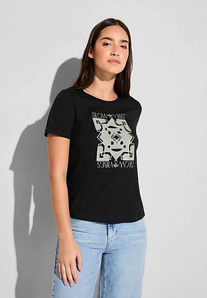 STREET ONE 3/4-Arm-Shirt mit Rundhalsausschnitt günstig online kaufen