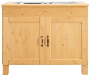 Home affaire Spülenschrank "Alby" Breite 100 cm, 1 Fach günstig online kaufen
