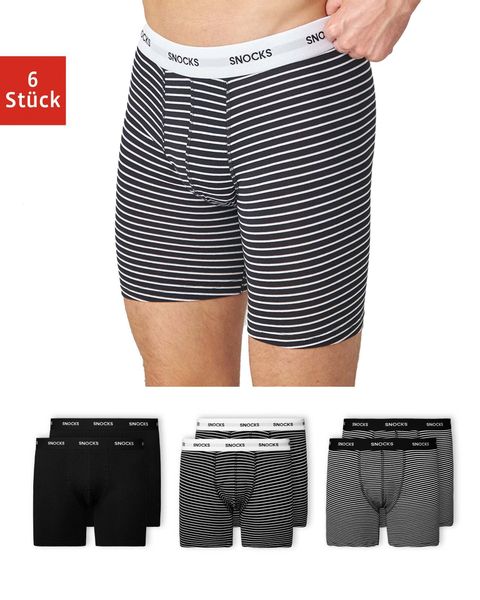 SNOCKS Boxershorts Enge Unterhosen mit längerem günstig online kaufen