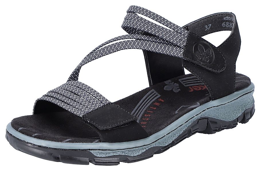 Rieker Riemchensandale, Sommerschuh, Sandalette, Klettschuh, in günstig online kaufen