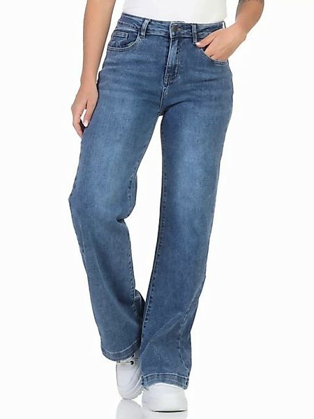 simaranda Schlagjeans Damen Jeans Schlag 321 M/38 Mittelblau günstig online kaufen