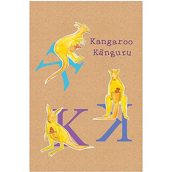 Komar Wandbild ABC Animal K 30 x 40 cm günstig online kaufen