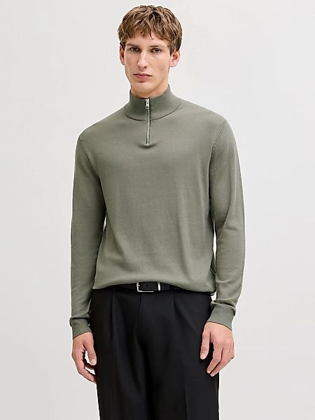 Jack & Jones Troyer "JJEEMIL KNIT HALF ZIP NOOS" Baumwollmischung, regular günstig online kaufen