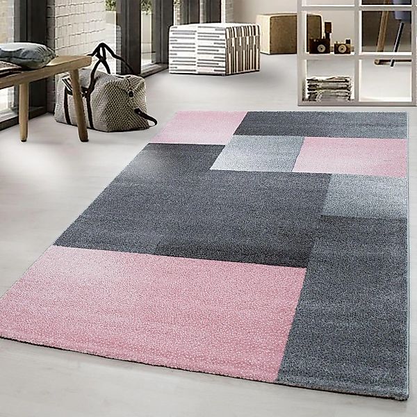 Ayyildiz Teppiche Teppich "Lucca 1810" rechteckig 11 mm Höhe Kurzflor, Wohn günstig online kaufen