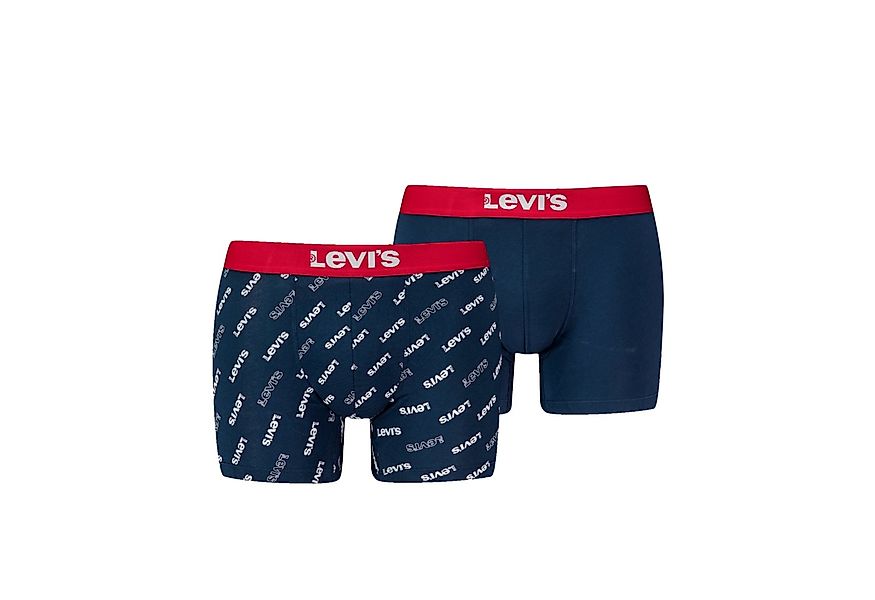 Levi's® Boxershorts LEVIS MEN LOGO AOP BOXER BRIEF ORG CO 2P (2er Pack) mit günstig online kaufen