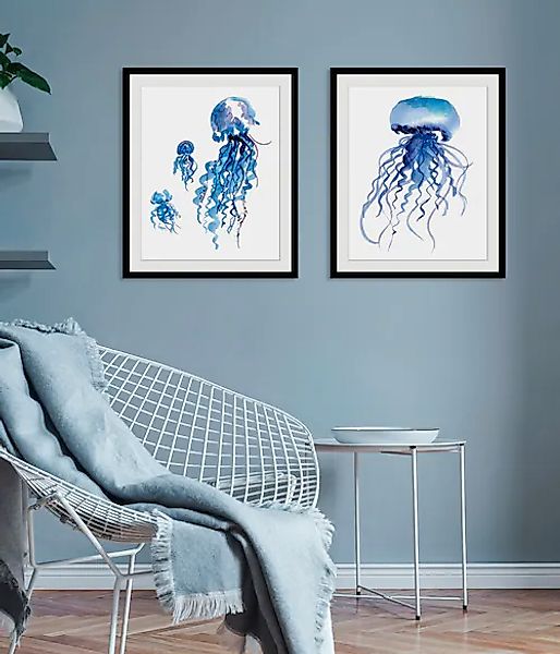 queence Bild »Selim« Kunst   Meer   Wassertiere 1 Stk. tlg. HD Premium Post günstig online kaufen