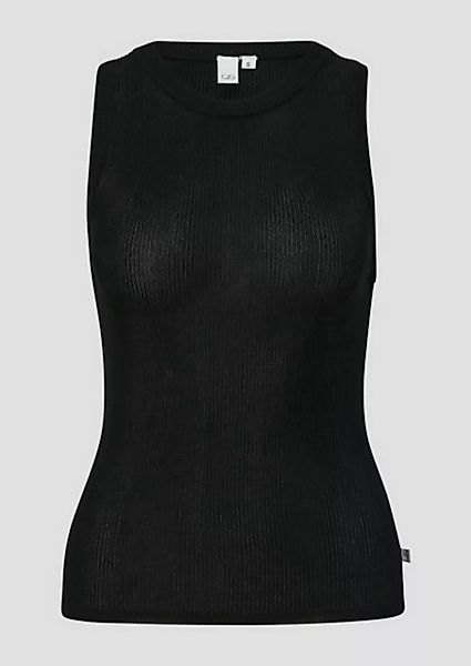 QS Shirttop Strickpullunder aus Viskosemix günstig online kaufen