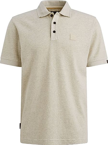 PME Legend Poloshirt Popcorn Jersey Ecru - Größe 3XL günstig online kaufen