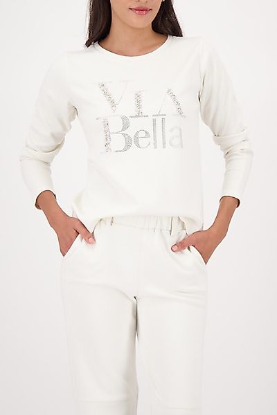 Monari Sweatshirt Sweatshirt Sweat Schmuckschrift Regular günstig online kaufen