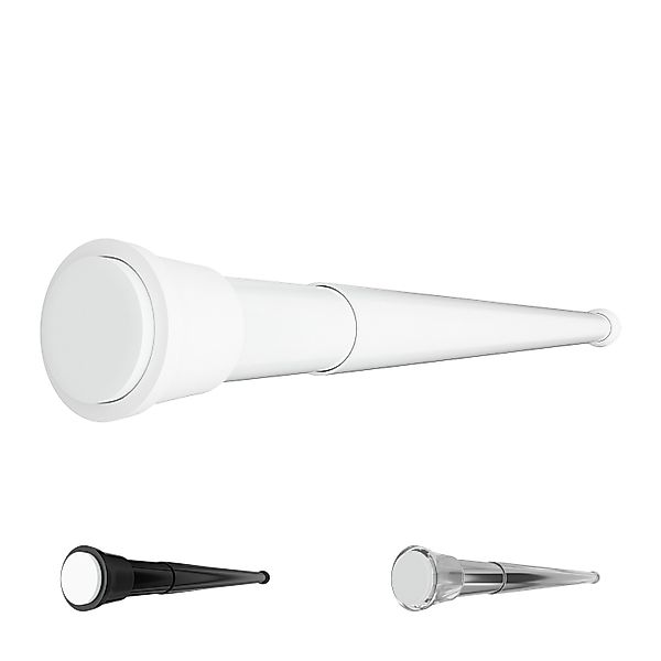Aquabad® Duschvorhangstange Hastaflex Teleskop Duschstange mit günstig online kaufen