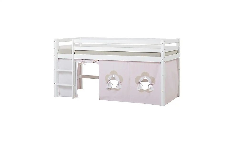 Hoppekids Vorhang für Spielbett 90x200  Fairytale Flower ¦ rosa/pink ¦ Maße günstig online kaufen