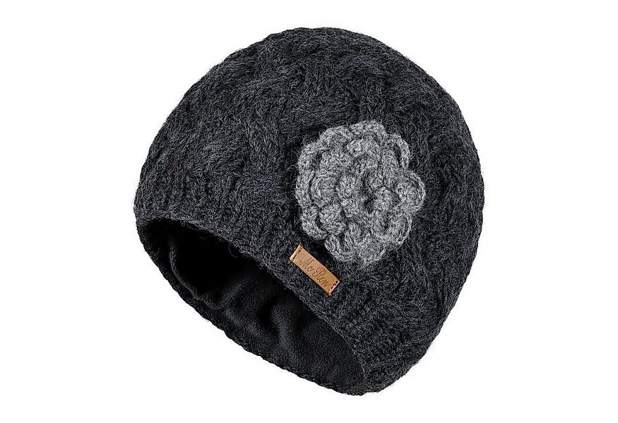 McRon Strickmütze Wollmütze Modell Arielle gefüttert mit Fleece, hoher Schu günstig online kaufen