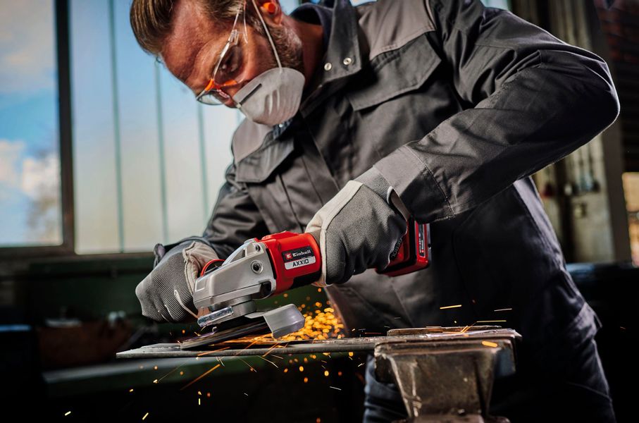 Einhell Power X-Change Akku-Winkelschleifer Axxio 18/125 günstig online kaufen