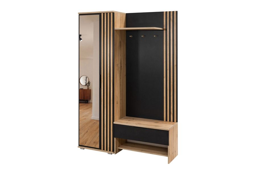 Deine Möbel 24 Garderobenschrank MILANO Garderobe günstig online kaufen