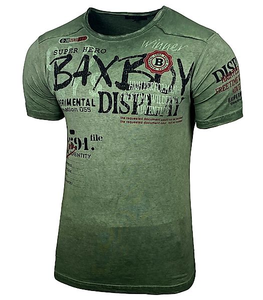 Baxboy T-Shirt Baxboy Moderner Männer Kurzarm günstig online kaufen