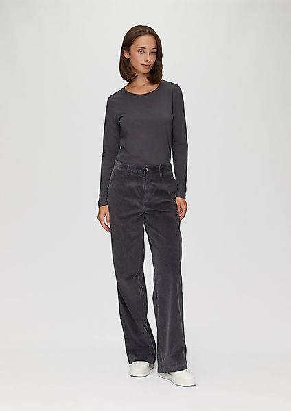 s.Oliver Stoffhose Weiche Cordhose mit Wide günstig online kaufen