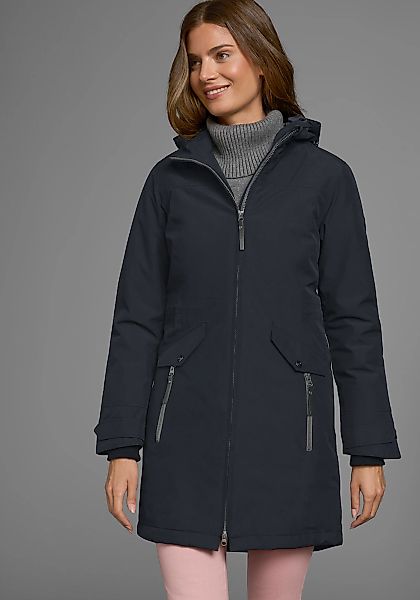 Polarino Funktionsparka, mit Kapuze, wasserdicht, atmungsaktiv & winddicht. günstig online kaufen