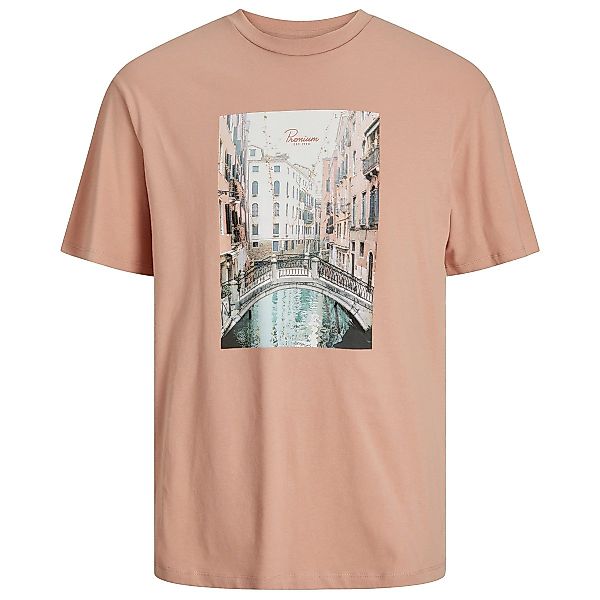 Jack&Jones T-Shirt mit Foto-Print Farbe pfirsich Größe: 3XL günstig online kaufen