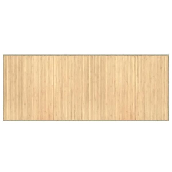 vidaXL Teppich Rechteckig Hell Natur 80x200 cm Bambus 376909 günstig online kaufen