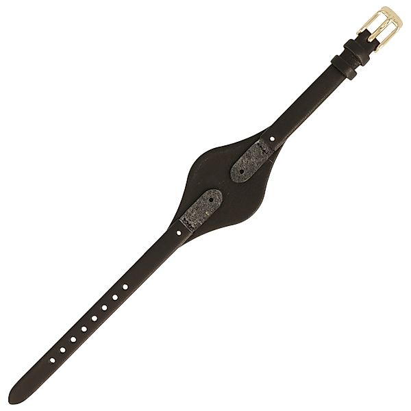 Fossil Uhrenarmband 8mm Leder Schwarz ES-3148 günstig online kaufen
