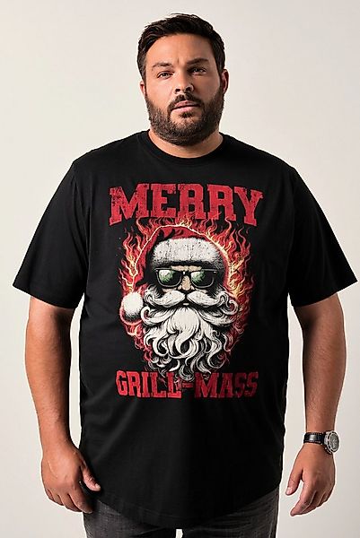 Men Plus T-Shirt Men+ T-Shirt Weihnachten Halbarm bis 8 XL günstig online kaufen