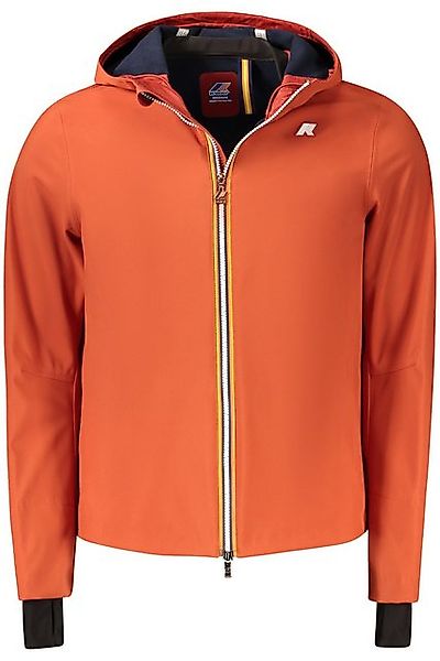 K-Way Outdoorjacke Herren Sportjacke Rot mit Kapuze & Fleecefutter - Funkti günstig online kaufen