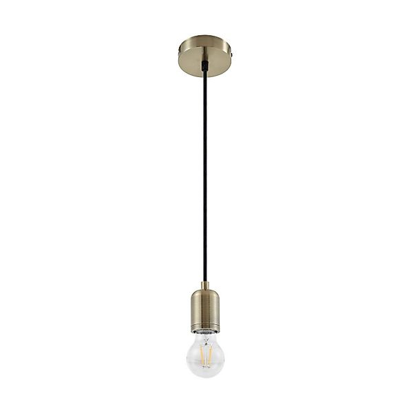 Lindby Pendelleuchte Hattie 10034036 Modern in Gold Messing aus Aluminium 1 günstig online kaufen