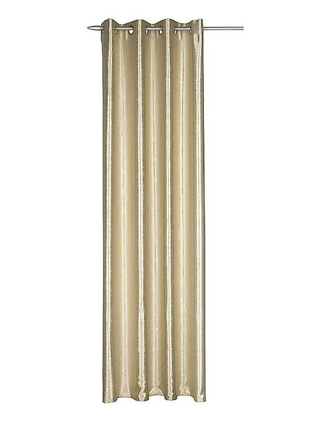 Neusser Collection Gardine Neusser Collection Ösenschal Sandy gold-beige, 1 günstig online kaufen