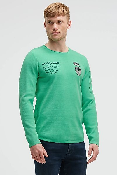 CAMP DAVID Rundhalspullover aus Feinstrick günstig online kaufen