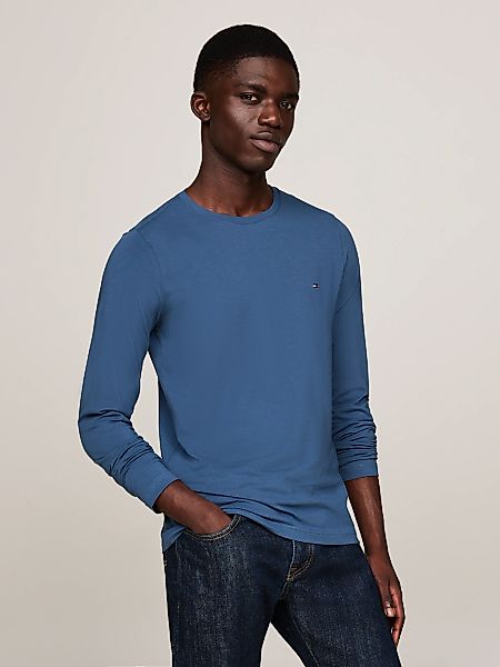 Tommy Hilfiger Langarmshirt "STRETCH SLIM FIT LONG SLEEVE" aus Baumwollstre günstig online kaufen