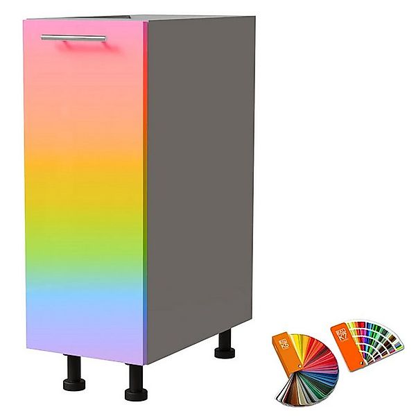 Feldmann-Wohnen Unterschrank Brerra (D1D/30, 1-türig (Holztür), 1 Einlegebo günstig online kaufen