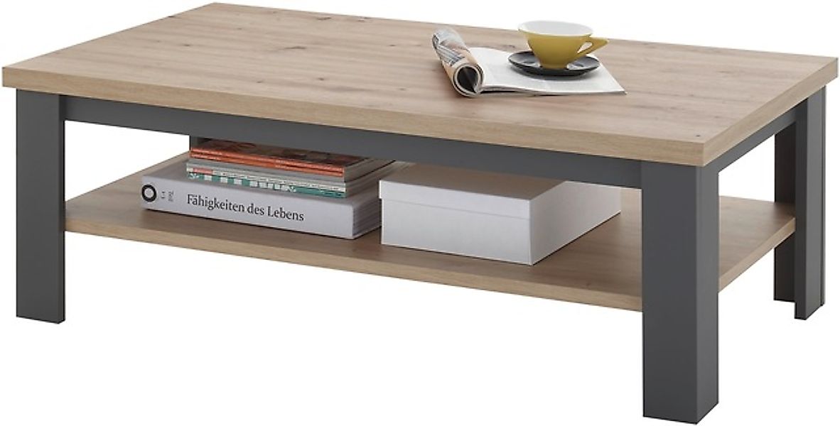 Stolkom Couchtisch »Venezia Wohnzimmertisch, Eiche Artisan Dekor, BxHxT 115 günstig online kaufen