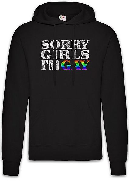 Urban Backwoods Hoodie Sorry Girls I'm Gay Herren Hoodie Schwul homosexuell günstig online kaufen