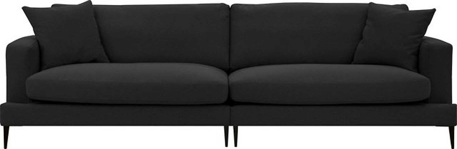 Leonique Big-Sofa "Cozy elegantes Designsofa, Maße B/T/H: 252/97/80 cm", mi günstig online kaufen