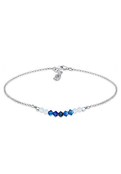 Elli Fußkette Kugel Strand Meer Kristalle günstig online kaufen