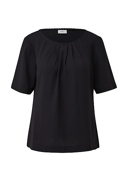 s.Oliver BLACK LABEL Kurzarmbluse günstig online kaufen