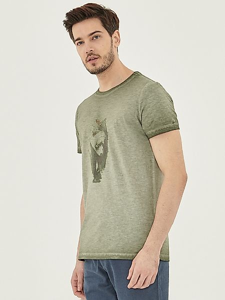Herren T-shirt Bär Reine Bio-baumwolle günstig online kaufen