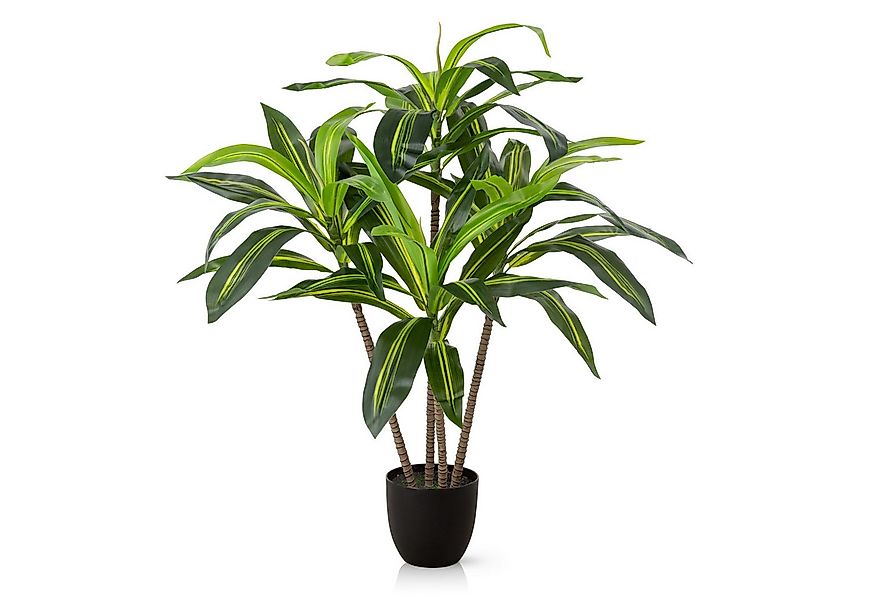 Kunstpalme künstlicher Drachenbaum, Kunstpflanze Drachenbaum im Topf Drache günstig online kaufen