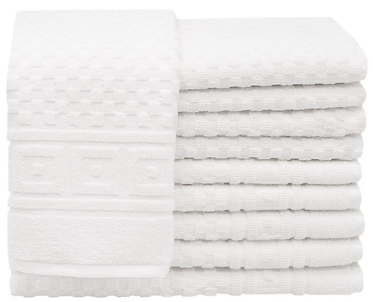 ZOLLNER Gästehandtücher, Frottier (10-St), 30 x 50 cm, 100% Baumwolle, vom günstig online kaufen